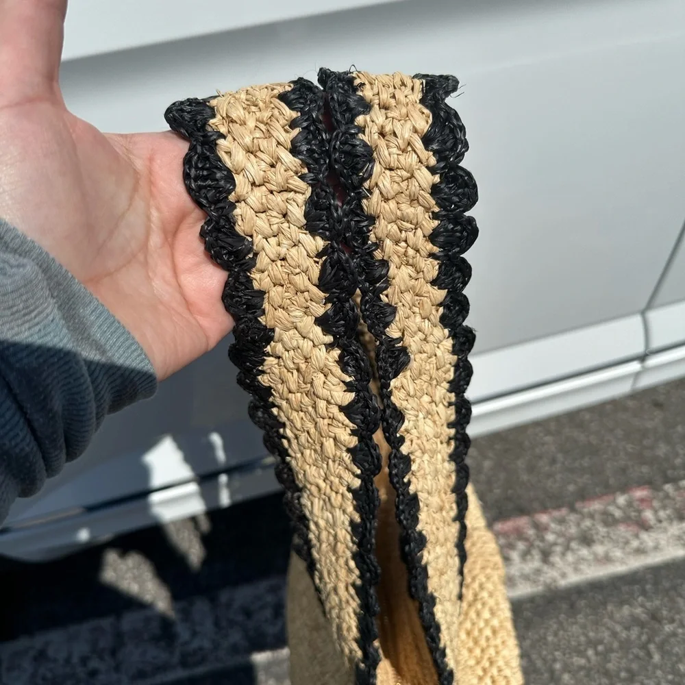 Kate Spade x Target Raffia Bow Tote Bag - Picture 3 of 6